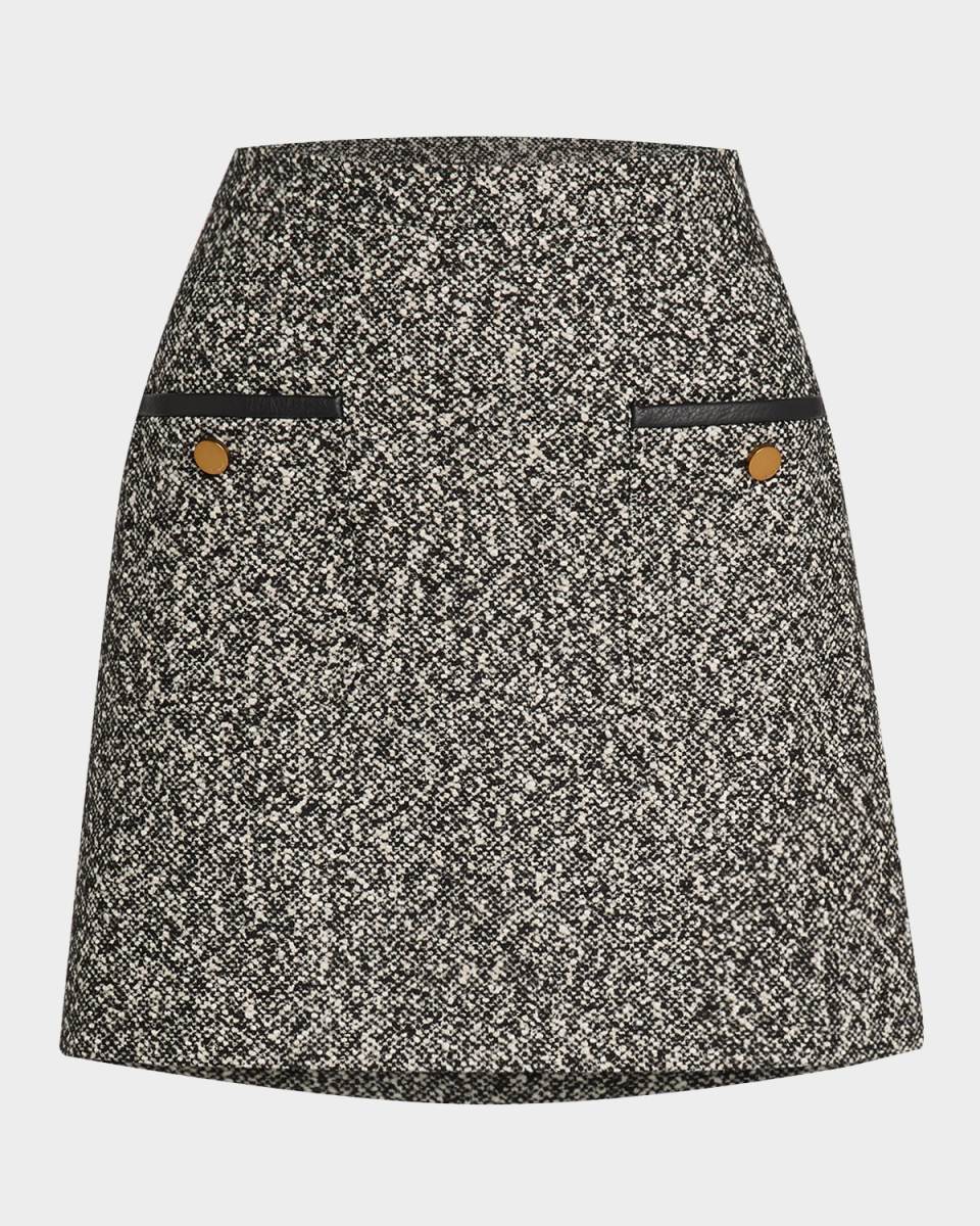 Cosa Boucle Mini Skirt